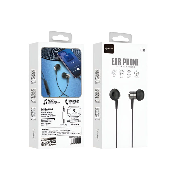LENYES Earphones 3.5MM - Powerful Sound & Elegant Design LENYES Earphones 3.5MM - Powerful Sound & Elegant Design