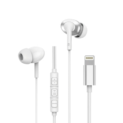 سماعات أذن Wiwu EB319 بمنفذ Lightning | صوت ستيريو وميكروفون عالي الدقة