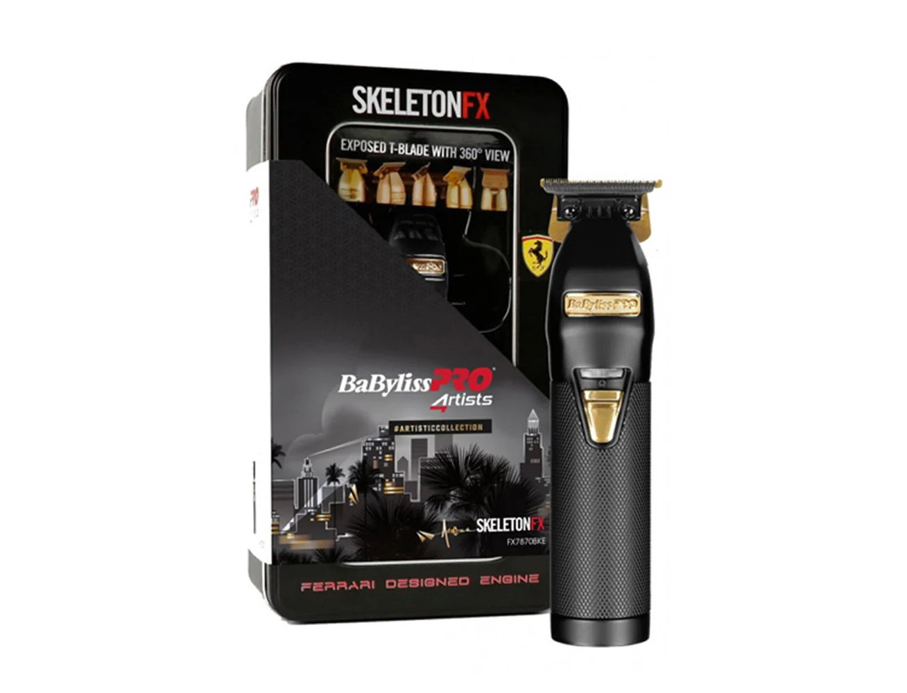 ماكينة حلاقة BlackFX 4ARTISTS FX8700B للمحترفين | أسود