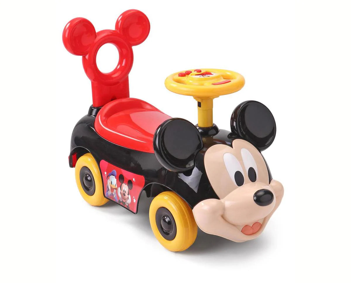 Disney Mickey Push Car Safe & Fun Ride for Kids Disney Mickey Push Car Safe & Fun Ride for Kids