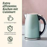 غلاية Cuisinart متعددة الحرارة 1.7 لتر 1500 واط CPK17GE