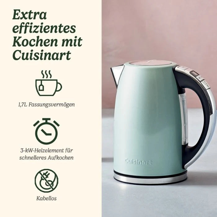 غلاية Cuisinart متعددة الحرارة 1.7 لتر 1500 واط CPK17GE