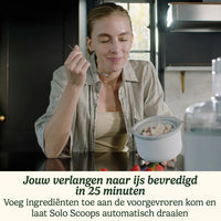 صانعة آيس كريم Cuisinart Solo Scoops ICEM10E 