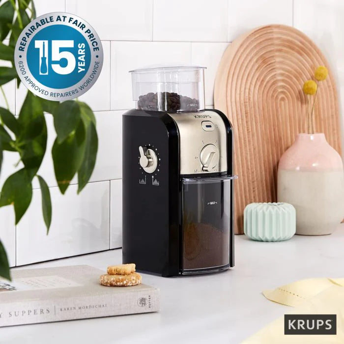 KRUPS GVX231 Expert Burr Grinder - Black KRUPS GVX231 Expert Burr Grinder - Black