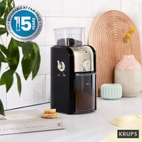KRUPS GVX231 Expert Burr Grinder - Black