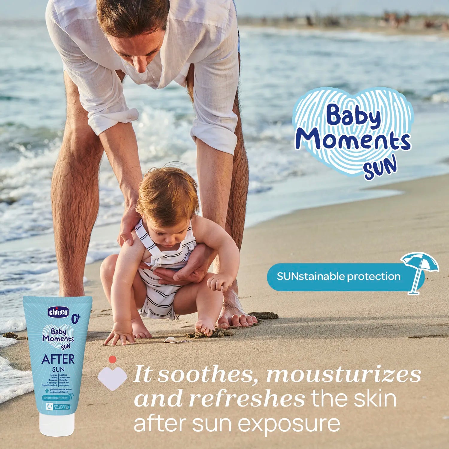 Chicco Aftersun Milk Hydrating & Soothing 150ml Chicco Aftersun Milk Hydrating & Soothing 150ml