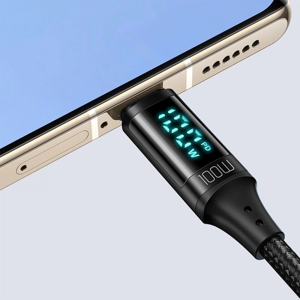 Mcdodo 100W Type C to Type C Cable 1.2m Fast Charging - Black Mcdodo 100W Type C to Type C Cable 1.2m Fast Charging - Black