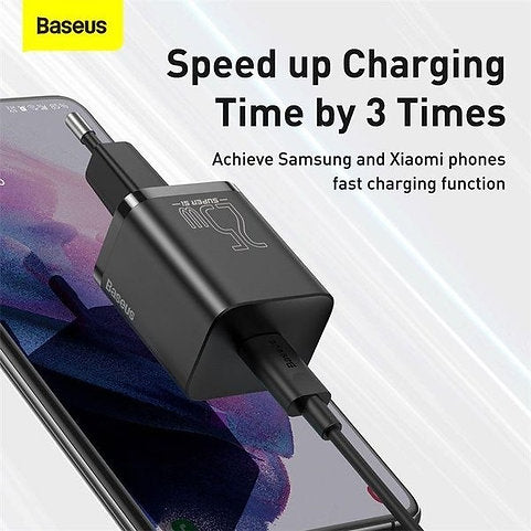 Baseus GaN5 Fast Charger (Mini) 20W with Cable Type-C 100W