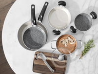 Gordes Granite Look 2 Pieces Pan Set - Madame Coco JO