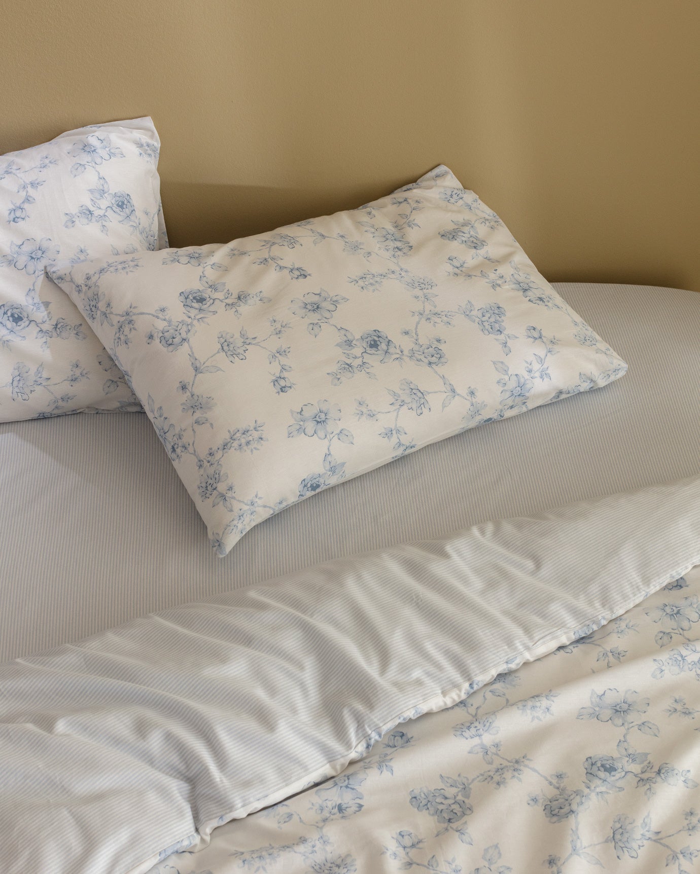 Tiny King Size  Fitted Duvet Cover Set - Ranforce Patterned - Madame Coco JO