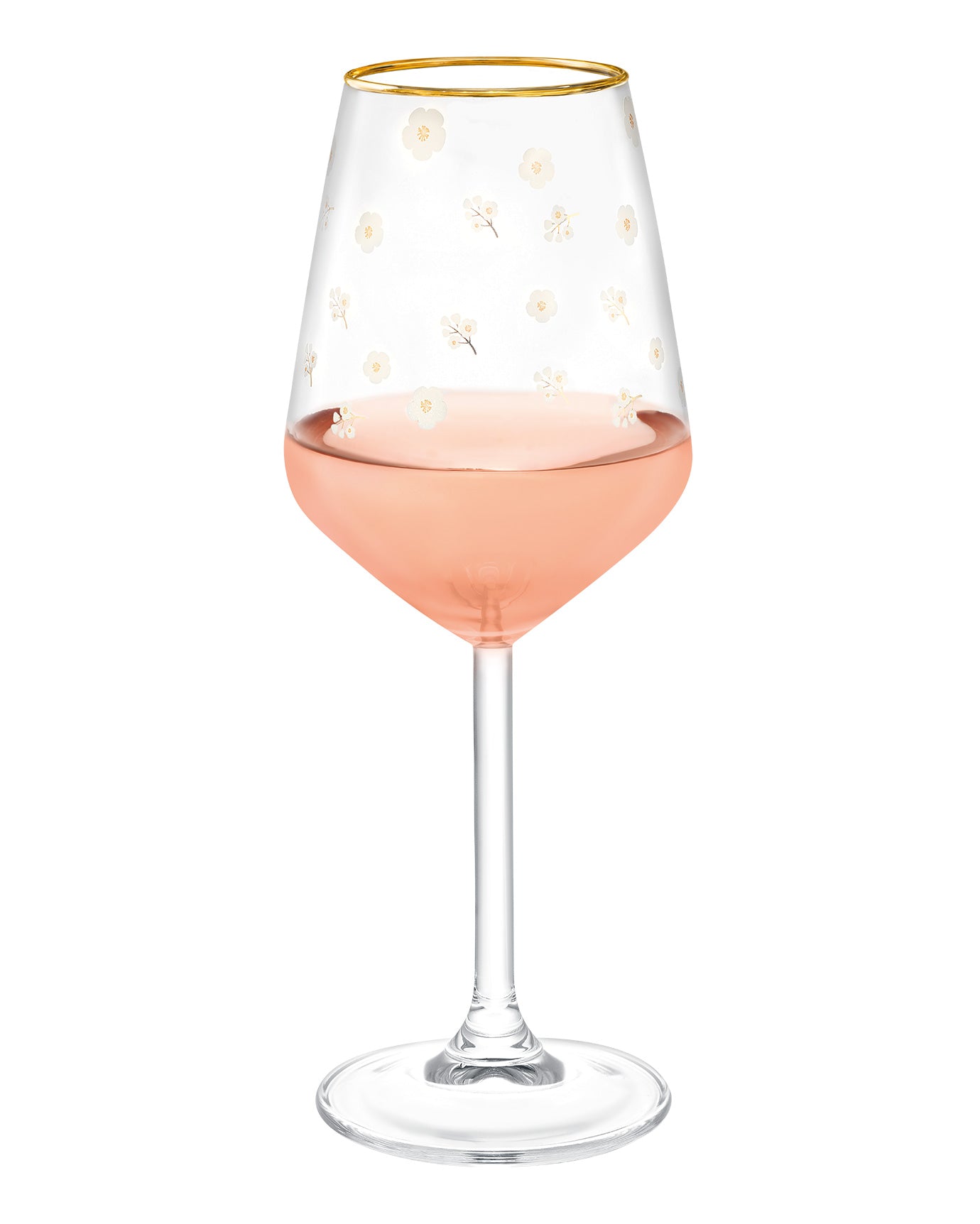 José - Villagues Marguerite 4-piece Wine Glass Set - 350ml - Madame Coco JO