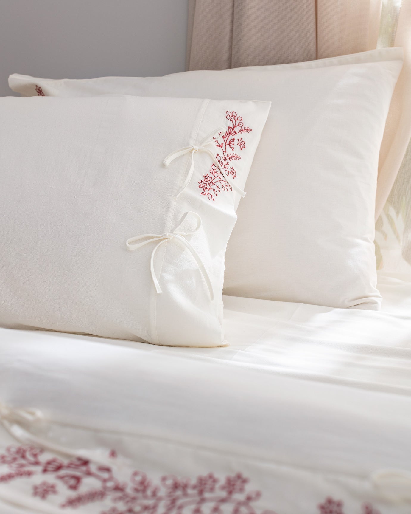 Relief King Size Tied Duvet Cover Set - Madame Coco JO