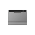 Midea Countertop Dishwasher 6 Place Settings, 7 Programs, A+ Energy, Silver | WQP6-3602F