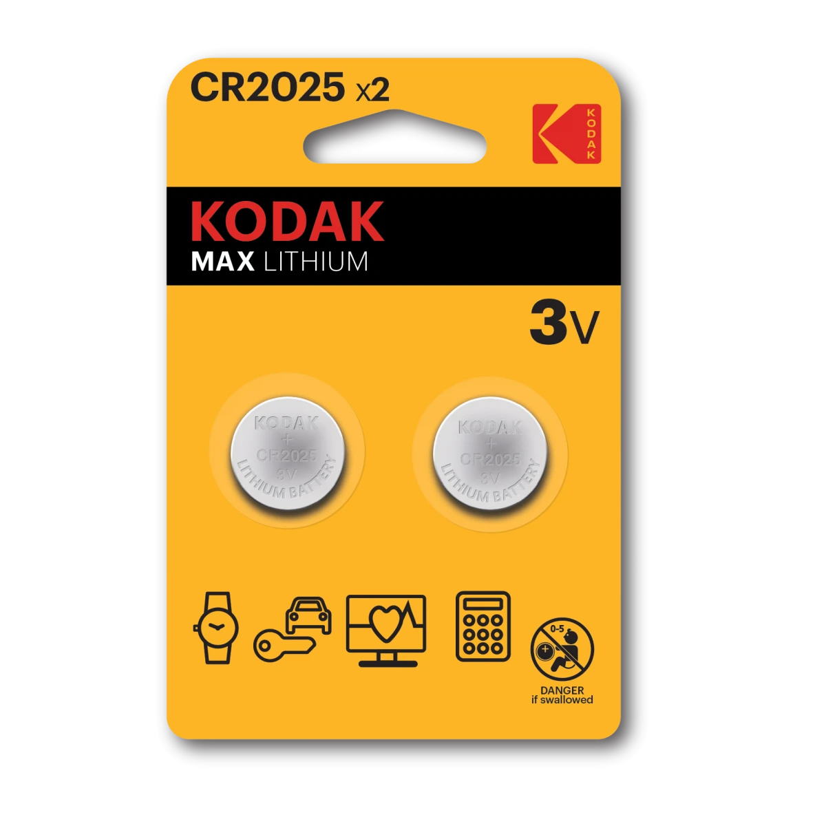 Kodak Lithium Button Cell Batteries 2025 Pack Of 2