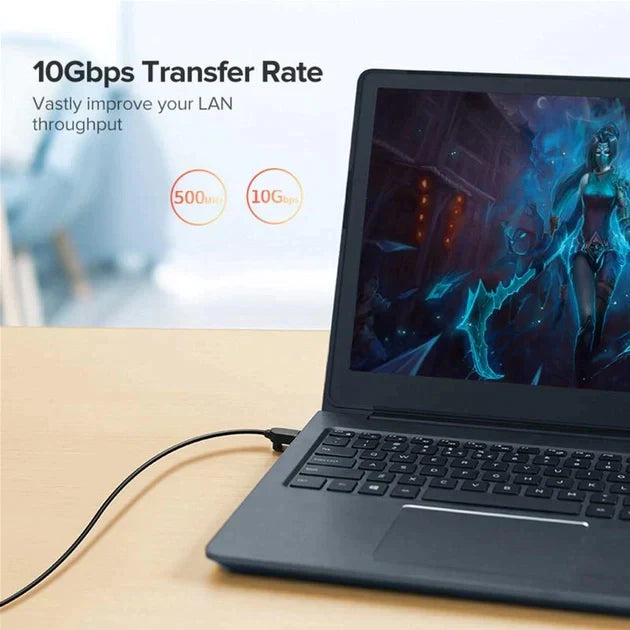 UGREEN CAT 6A Ethernet Cable 1.5M – Pure Copper, 10Gbps Speed