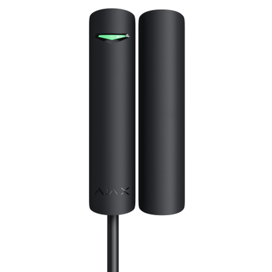 من اجاكس DoorProtect Fibra كاشف فتح داخلي سلكي باللون الأسود