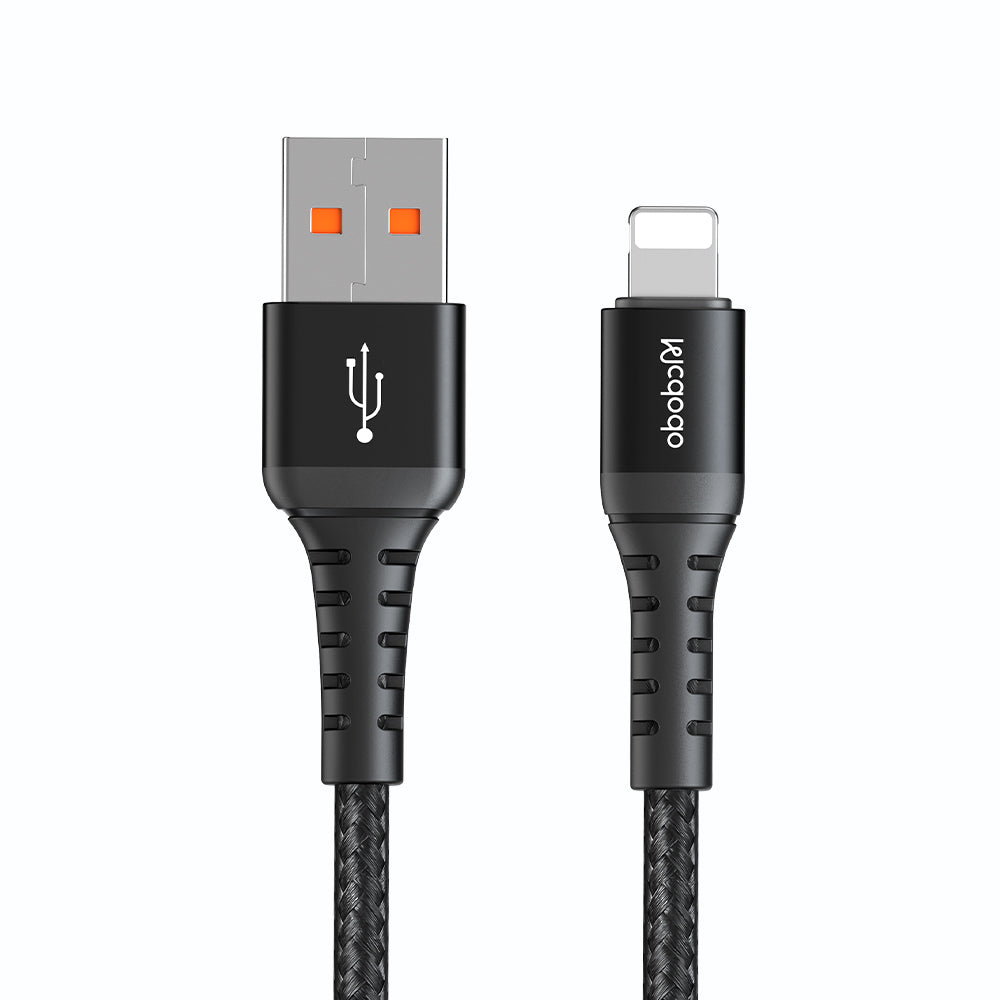 Mcdodo 1m Charging Data Cable for iPhone Black - Main Image