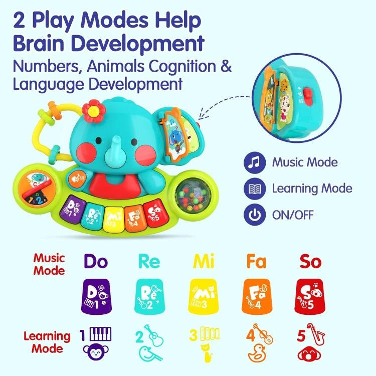 HOLA – 2-in-1 Musical Elephant HOLA – 2-in-1 Musical Elephant