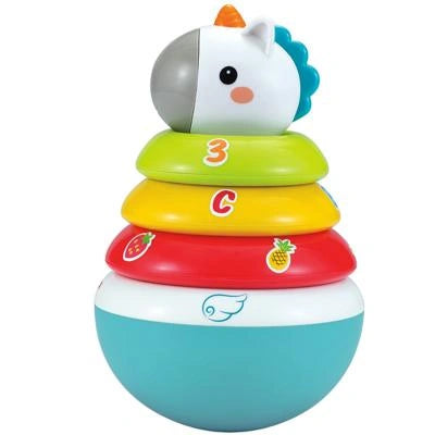 Hola Roly-Poly Unicorn - Stacking Rings Learning Toy, 3M+ Hola Roly-Poly Unicorn - Stacking Rings Learning Toy, 3M+