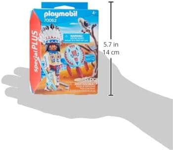 Playmobil Indian Chief - Fun Play for Kids 4+ Playmobil Indian Chief - Fun Play for Kids 4+
