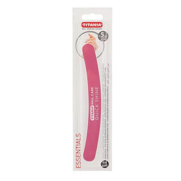 TITANIA Quick Shine Nail File Curve 1201 – Natural Gloss