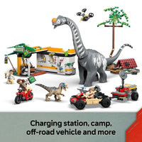 LEGO Jurassic World Raptor & Titanosaur Tracking Mission – 582 Pieces | Set 76973