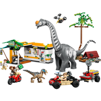 LEGO Jurassic World Raptor & Titanosaur Tracking Mission – 582 Pieces | Set 76973