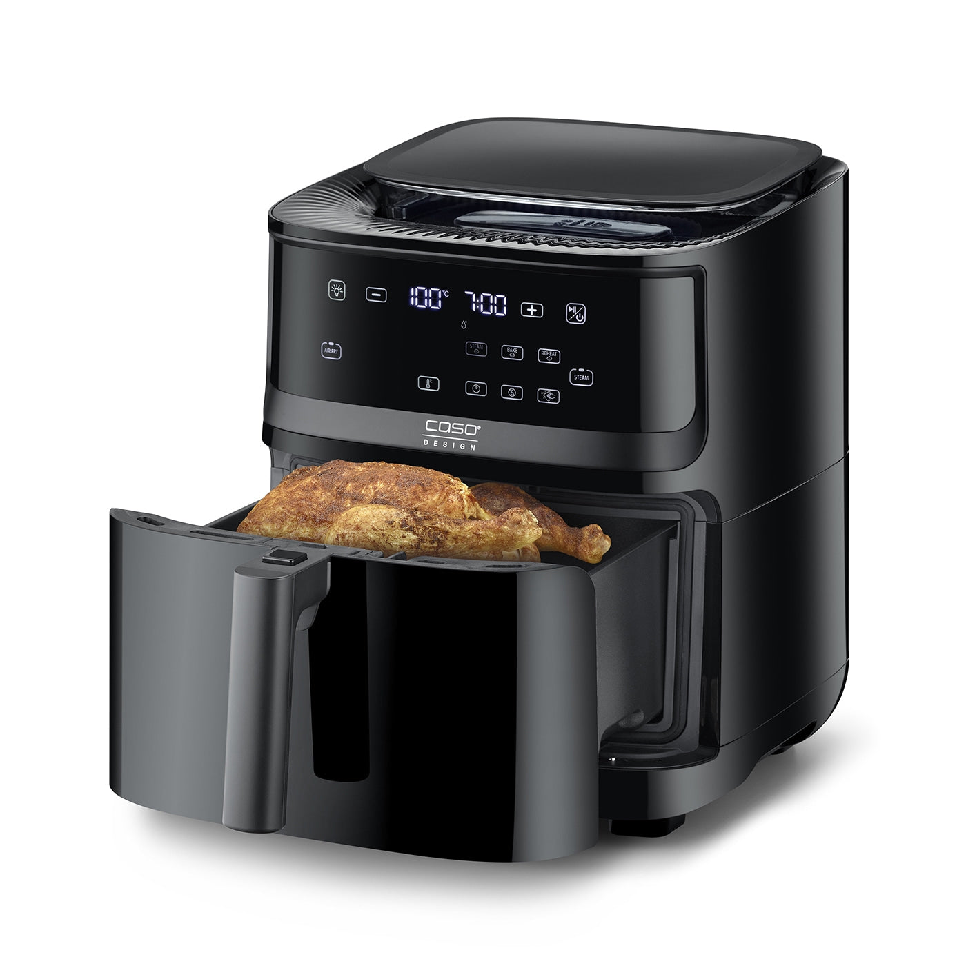 Caso Air Fryer Xlarge With Window & Steamer 1700W 7 Liter