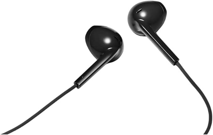 JVC In-Ear Earbuds Compact & Comfort with 1 Button Remote Control, Sweat Resistant (IPX2), 1.0 m Cable - Black JVC In-Ear Earbuds Compact & Comfort with 1 Button Remote Control, Sweat Resistant (IPX2), 1.0 m Cable - Black