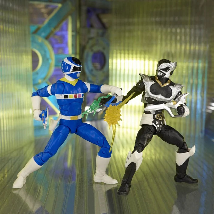 Hasbro Power Rangers Lightning Collection In Space Blue Vs. Silver Psycho Hasbro Power Rangers Lightning Collection In Space Blue Vs. Silver Psycho