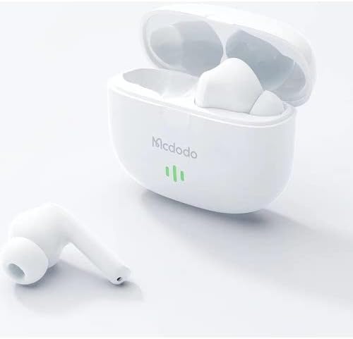 Mcdodo True Bluetooth Wireless Earbuds White1