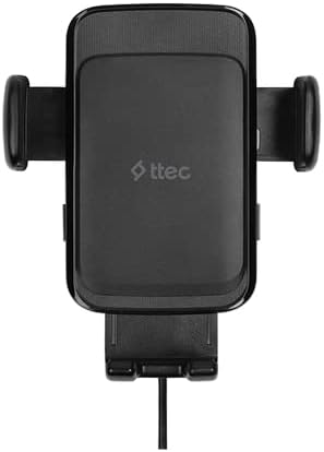 Ttec AirCharger Drive Car Phone Holder with Wireless Fast Charging - Black