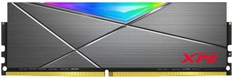 ذاكرة XPG SPECTRIX D50 سعة 8 جيجابايت 1x8 جيجابايت DDR4 3000 ميجا هرتز CL16-20-20 TUNGSTEN GREY U-DIMM 