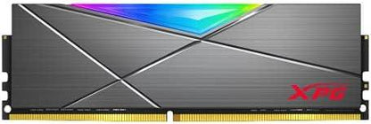 ذاكرة XPG SPECTRIX D50 سعة 8 جيجابايت 1x8 جيجابايت DDR4 3000 ميجا هرتز CL16-20-20 TUNGSTEN GREY U-DIMM 