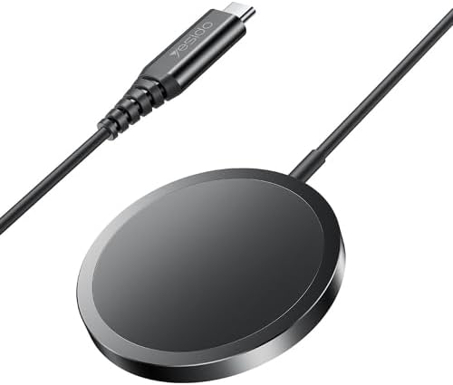 شاحن لاسلكي سريع 15 وات من Yesido DS21 MagSafe - iPhone 15/14