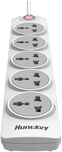 Huntkey Power Strip 5 Outlets 3m Cord Child Safety Huntkey Power Strip 5 Outlets 3m Cord Child Safety