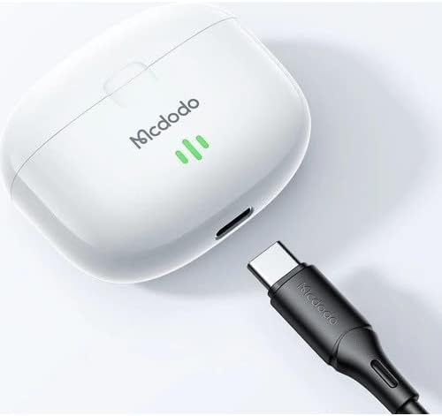Mcdodo True Bluetooth Wireless Earbuds - White