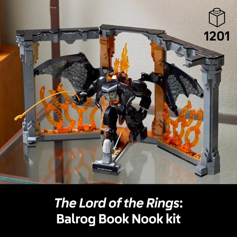 LEGO Icons سيد الخواتم Balrog Book Nook 10367