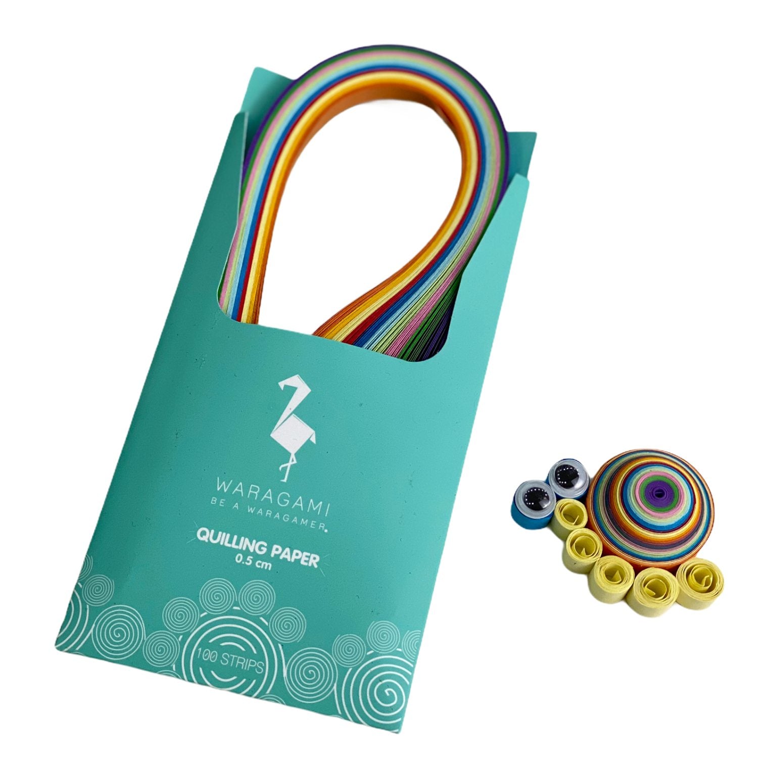 WARAGAMI Quilling Art Starter Kit صندوق ورقامي لفن الكويلينج