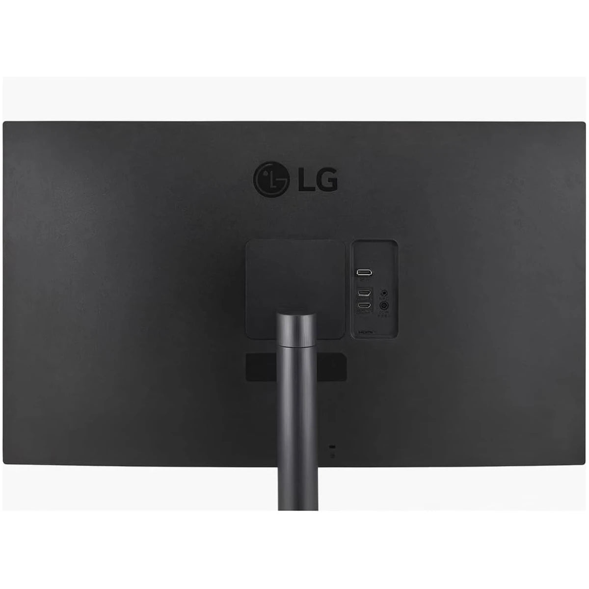 شاشة LG 32 بوصة UHD 4K HDR مع منفذ عرض HDMI وحامل قابل للتعديل