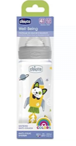 Chicco Anti-Colic BOTTLE WB COL PP UNI 330ml FAST SIL