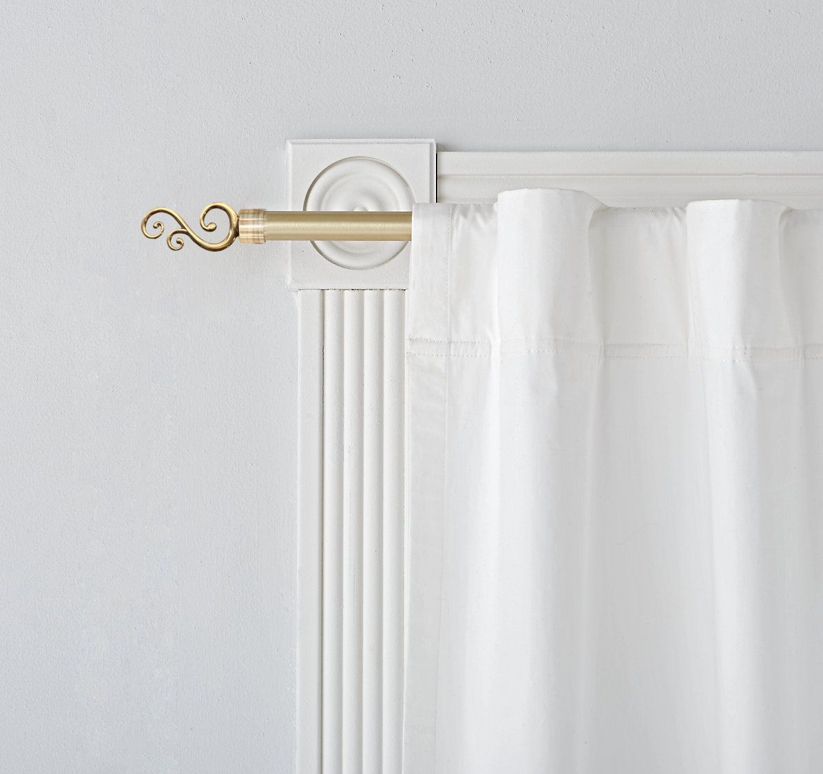 ARMN Metropolitan Curtain Rod – Bronze, 1–3 Meter Adjustable ARMN Metropolitan Curtain Rod – Bronze, 1–3 Meter Adjustable