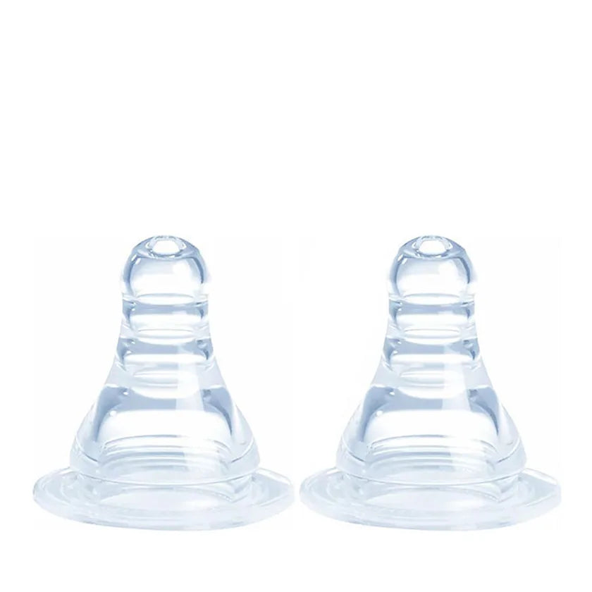 Optimal Silicone Nipple (2 Pcs) 0+ Months | BPA-Free Optimal Silicone Nipple (2 Pcs) 0+ Months | BPA-Free