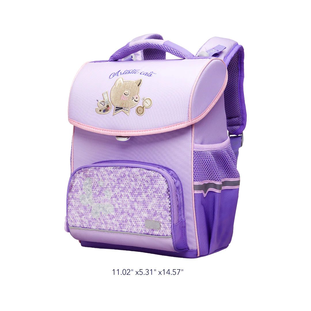 Mideer Spinecare Kids Backpack - Painting Cat