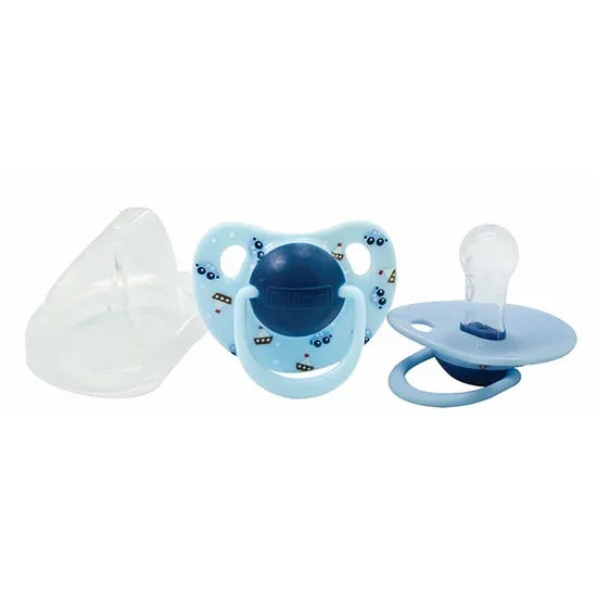 Optimal Round Silicone Pacifier 6+ Months – Blue Optimal Round Silicone Pacifier 6+ Months – Blue