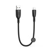 XO NB247 USB to microUSB Cable 0.25m 6A Black