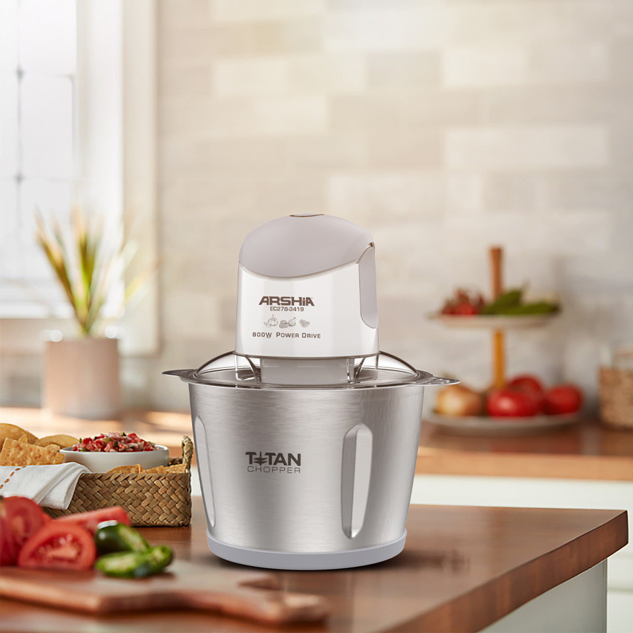 Arshia Electric Chopper 3L – 800W Power | Sharp & Durable Arshia Electric Chopper 3L – 800W Power | Sharp & Durable
