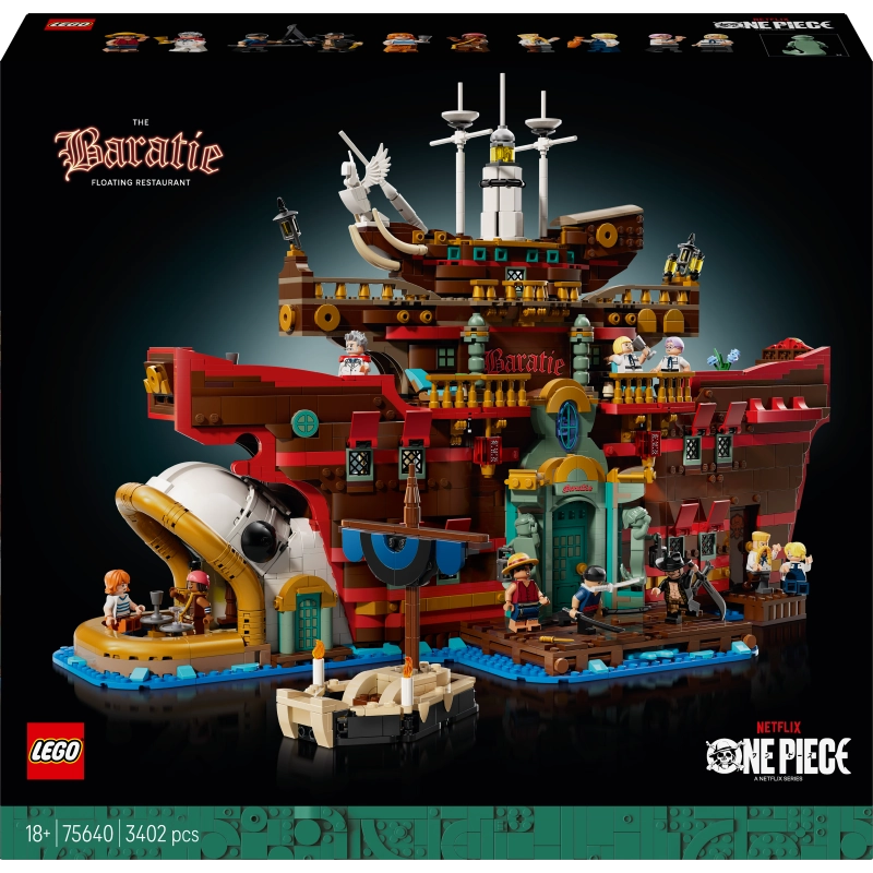LEGO One Piece مطعم باراتي 75640 – 3402 قطعة