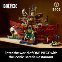 LEGO One Piece The Baratie Floating Restaurant – 3402 Pieces | Set 75640