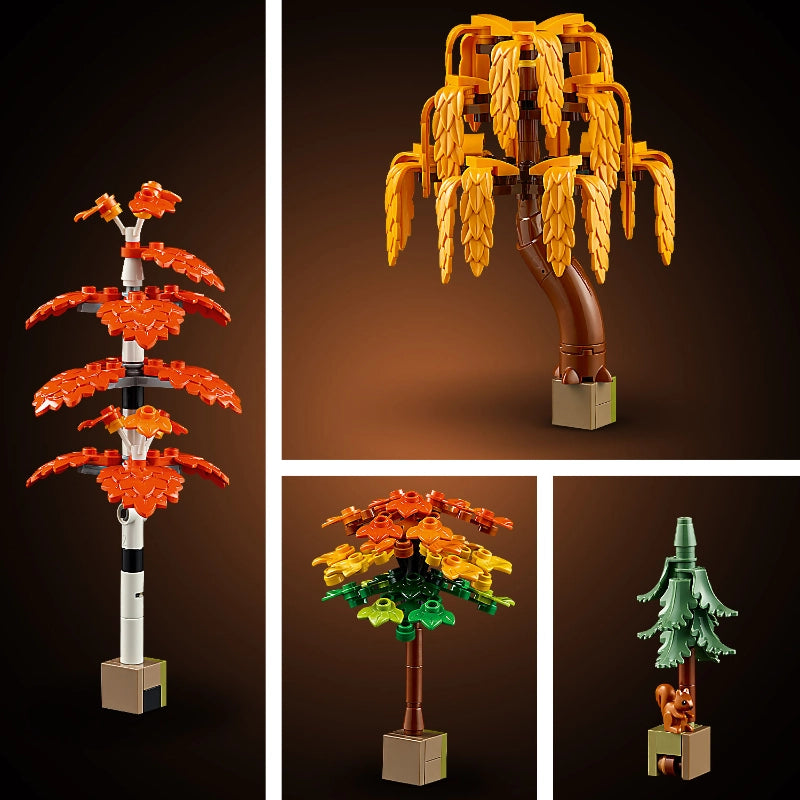 LEGO Icons Autumn Cottage Garden – 1102 Pieces | Set 11372